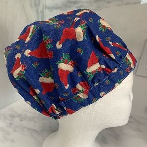 Christmas scrub hat